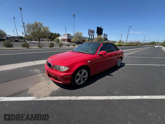 2005 BMW 3 Series 330Ci with VIN WBABW53435PL53055, listed as a Copart auction lot 65653465 with 112,923 mi miles and Clean title. Bid and sale history available at DreamBid. Image 2.