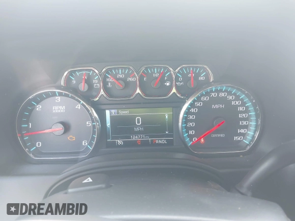 2020 Chevrolet Tahoe Commercial with VIN 1GNLCDECXLR154849, listed as a IAAI auction lot 42050778 with 124,771 mi miles and . Bid and sale history available at DreamBid. Image 7.