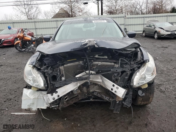 2012 Infiniti G25 Sedan x with VIN JN1DV6AR6CM861301, listed as a Copart auction lot 84049974 with 77,539 mi miles and Salvage Title. Bid and sale history available at carsss.com. Image 5.