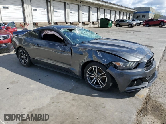 2017 Ford Mustang EcoBoost with VIN 1FA6P8TH6H5305884, listed as a Copart auction lot 52672735 with 159,381 mi miles and Salvage title. Bid and sale history available at DreamBid. Image 4.