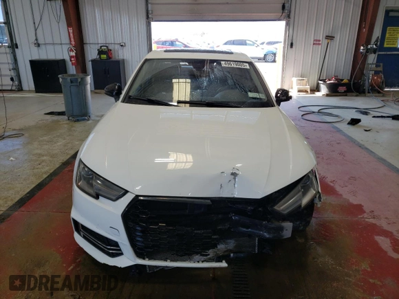 2017 Audi A4 Season of Audi Premium with VIN WAUDNAF40HN044935, listed as a Copart auction lot 49619005 with 99,930 mi miles and Salvage Title. Bid and sale history available at carsss.com. Image 5.