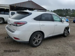 2015 Lexus RX 350 with VIN 2T2ZK1BA8FC181601, listed as a Copart auction lot 49504815 with 149,408 mi miles and Salvage Title. Bid and sale history available at carsss.com. Image 3.