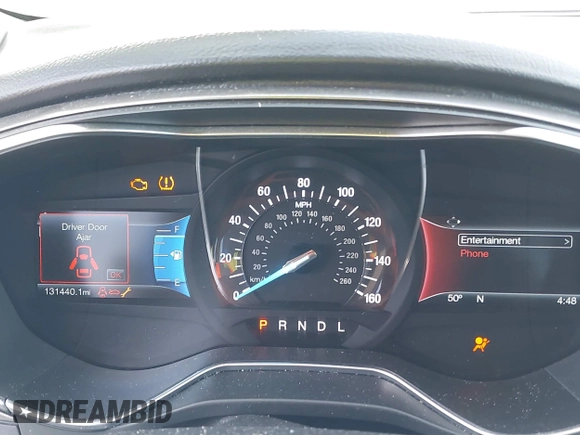 2017 Ford Fusion SE with VIN 3FA6P0H76HR153457, listed as a IAAI auction lot 41667738 with 131,440 mi miles. Bid and sale history available at carsss.com. Image 7.