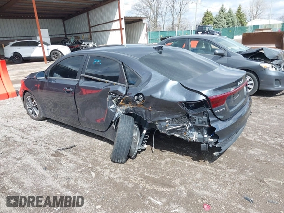 2023 Kia Forte LXS with VIN 3KPF24AD1PE668078, listed as a IAAI auction lot 41860426 with 23,930 mi miles. Bid and sale history available at carsss.com. Image 3.