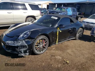 2017 Porsche 911 Carrera S with VIN WP0CB2A9XHS154652, listed as a Copart auction lot 42603454 with 68,132 mi miles. Bid and sale history available at carsss.com. Image 1.