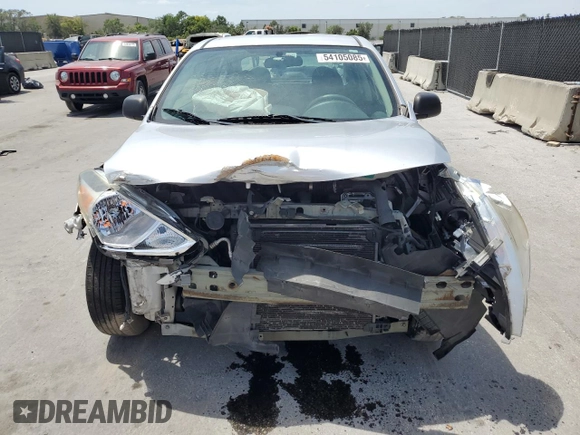 2015 Nissan Versa SV with VIN 3N1CN7APXFL835511, listed as a Copart auction lot 54105085 with 168,382 mi miles and Salvage Title. Bid and sale history available at carsss.com. Image 5.