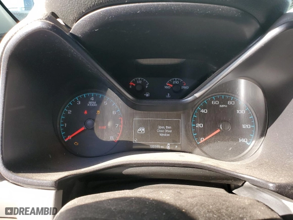 2015 Chevrolet Colorado 2WD Base with VIN 1GCHSAEA1F1179902, listed as a Copart auction lot 49805805 with 100,585 mi miles and Salvage Title. Bid and sale history available at carsss.com. Image 9.