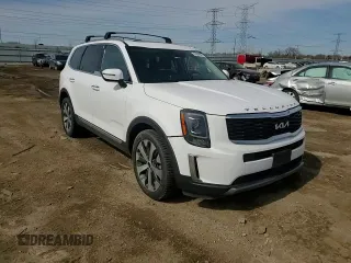 2022 Kia Telluride S with VIN 5XYP6DHC1NG324448, listed as a Copart auction lot 47869965 with 55,138 mi miles and Salvage Title. Bid and sale history available at DreamBid. Image 12.