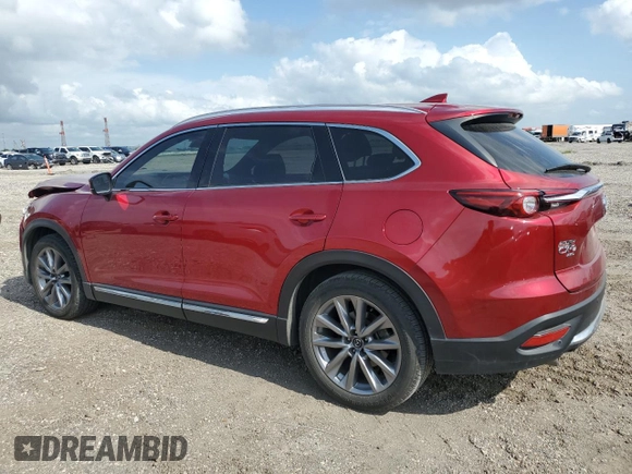 2021 Mazda CX-9 Grand Touring with VIN JM3TCBDY4M0539332, listed as a Copart auction lot 54756125 with 65,614 mi miles and Salvage title. Bid and sale history available at DreamBid. Image 2.