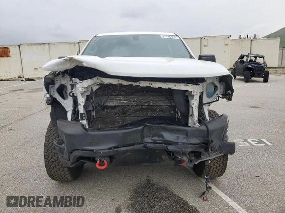 2020 Chevrolet Silverado 1500 Custom Trail Boss with VIN 3GCPYCEF5LG269424, listed as a Copart auction lot 47795493 with 64,297 mi miles and Salvage Title. Bid and sale history available at DreamBid. Image 5.