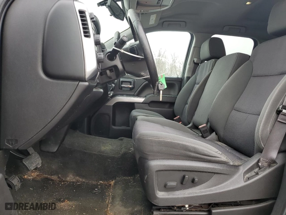 2016 Chevrolet Silverado 1500 LT with VIN 1GCVKREC9GZ326490, listed as a Copart auction lot 46577215 with 151,159 mi miles and Salvage Title. Bid and sale history available at carsss.com. Image 7.