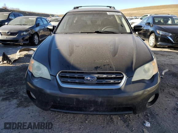 2006 Subaru Legacy Outback Limited with VIN 4S4BP62C667334088, listed as a Copart auction lot 46993635 with 170,308 mi miles and Salvage title. Bid and sale history available at DreamBid. Image 5.