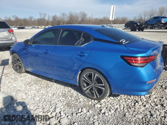 2021 Nissan Sentra SR with VIN 3N1AB8DV4MY230934, listed as a Copart auction lot 44444515 with 116,011 mi miles and Salvage Title. Bid and sale history available at DreamBid. Image 2.
