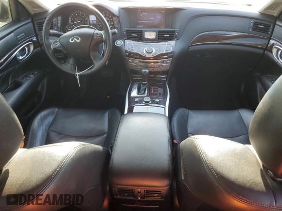 2013 Infiniti M with VIN JN1BY1AR8DM600769, listed as a Copart auction lot 54077445 with 96,498 mi miles and Salvage title. Bid and sale history available at DreamBid. Image 8.