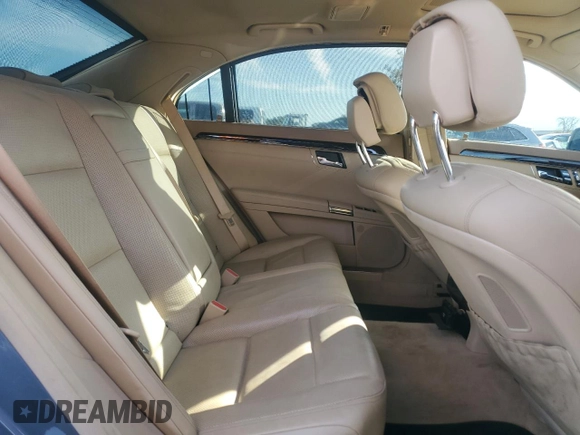 2011 Mercedes-Benz S-Class S 550 with VIN WDDNG7BB4BA394159, listed as a Copart auction lot 85339224 with 131,266 mi miles and Salvage Title. Bid and sale history available at carsss.com. Image 10.