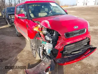 2013 Kia Soul + with VIN KNDJT2A67D7616379, listed as a IAAI auction lot 41499581 with 90,276 mi miles and . Bid and sale history available at DreamBid. Image 1.
