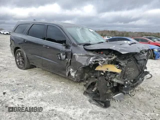 2018 Dodge Durango R/T с VIN 1C4SDHCT9JC340684, выставлен на аукционе Copart как лот 47695205 с пробегом Не указан миль и Списание • Salvage title. История ставок и продаж доступна на DreamBid. Изображение 4.