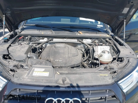2020 Audi Q5 Premium with VIN WA1ANAFY2L2085872, listed as a IAAI auction lot 42354349 with 67,682 mi miles and . Bid and sale history available at DreamBid. Image 10.