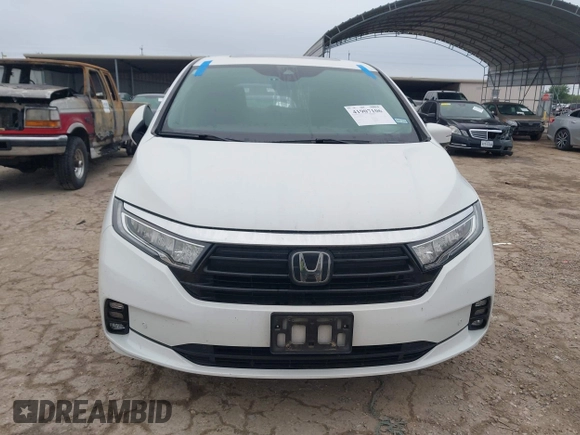 2022 Honda Odyssey Elite z VIN 5FNRL6H96NB039950, wystawiony jako IAAI lot #41907106 z przebiegiem 67 490 mil mil oraz . Historia ofert i sprzedaży dostępna na DreamBid. Obrazek 12.