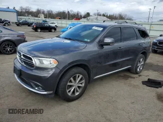2016 Dodge Durango Limited with VIN 1C4RDJDG6GC486055, listed as a Copart auction lot 50740335 with 112,079 mi miles and Salvage Title. Bid and sale history available at DreamBid. Image 1.