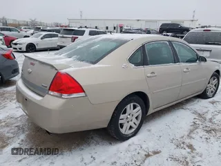 2008 Chevrolet Impala LT with VIN 2G1WC583X89255441, listed as a IAAI auction lot 41407326 with 137,257 mi miles and . Bid and sale history available at DreamBid. Image 4.