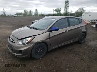 2013 Hyundai Accent GS z VIN KMHCT5AE2DU112630, wystawiony jako Copart lot #57121665 z przebiegiem 191 833 mil mil oraz Szkoda całkowita • Salvage title. Historia ofert i sprzedaży dostępna na DreamBid. Obrazek 1.