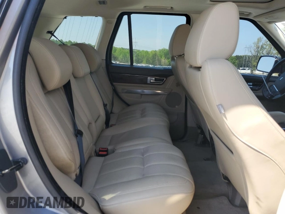 2011 Land Rover Range Rover Sport HSE Lux with VIN SALSK2D4XBA709309, listed as a Copart auction lot 53298035 with 153,039 mi miles and Salvage title. Bid and sale history available at DreamBid. Image 11.