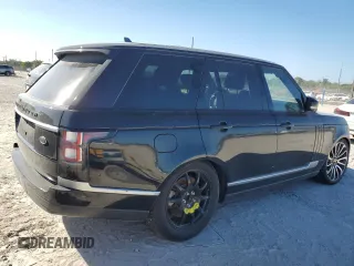 2016 Land Rover Range Rover Supercharged with VIN SALGS2EFXGA300708, listed as a Copart auction lot 48373745 with 120,133 mi miles and Clean Title. Bid and sale history available at carsss.com. Image 3.