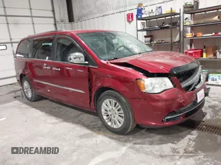 2012 Chrysler Town & Country Limited with VIN 2C4RC1GG7CR387051, listed as a IAAI auction lot 41947346 with 75,384 mi miles. Bid and sale history available at carsss.com. Image 1.
