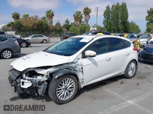 2014 Ford Focus Titanium with VIN 1FADP3N24EL186050, listed as a IAAI auction lot 42481684 with 187,687 mi miles and . Bid and sale history available at DreamBid. Image 6.