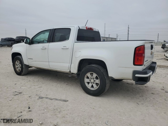 2018 Chevrolet Colorado 2WD Work Truck with VIN 1GCGSBEA8J1216907, listed as a Copart auction lot 43776185 with 62,856 mi miles and Salvage Title. Bid and sale history available at carsss.com. Image 2.