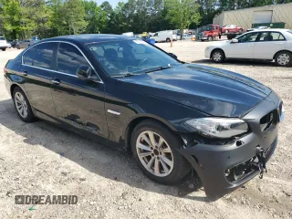 2014 BMW 5 Series 528i xDrive with VIN WBA5A7C56ED618181, listed as a Copart auction lot 56188845 with 180,698 mi miles and Clean Title. Bid and sale history available at DreamBid. Image 4.