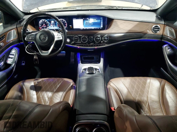 2019 Mercedes-Benz S 560 with VIN WDDUG8GB2KA472383, listed as a Copart auction lot 41736225 with 148,879 mi miles and Salvage Title. Bid and sale history available at DreamBid. Image 8.