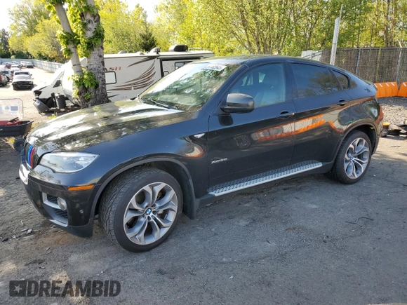 2013 BMW X6 xDrive50i z VIN 5UXFG8C5XDL591761, wystawiony jako Copart lot #54182645 z przebiegiem 117 250 mil mil oraz Szkoda całkowita • Salvage title. Historia ofert i sprzedaży dostępna na DreamBid. Obrazek 1.