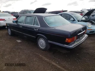 1989 Mercedes-Benz 420 with VIN WDBCA35E2KA496382, listed as a Copart auction lot 75454694 with 128,060 mi miles and Clean Title. Bid and sale history available at carsss.com. Image 2.
