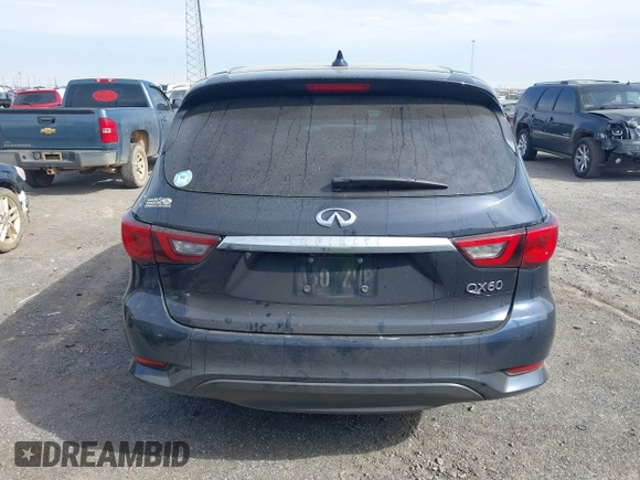 2018 Infiniti QX60 with VIN 5N1DL0MM7JC526658, listed as a IAAI auction lot 41892761 with 145,889 mi miles and . Bid and sale history available at DreamBid. Image 17.