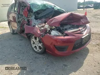 2010 Mazda 5 Sport with VIN JM1CR2W31A0382394, listed as a Copart auction lot 62064845 with Not provided miles and Salvage title. Bid and sale history available at DreamBid. Image 14.