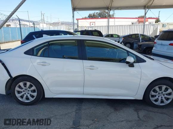 2020 Toyota Corolla LE with VIN JTDEPRAE6LJ099244, listed as a IAAI auction lot 41818840 with 80,429 mi miles and . Bid and sale history available at DreamBid. Image 13.