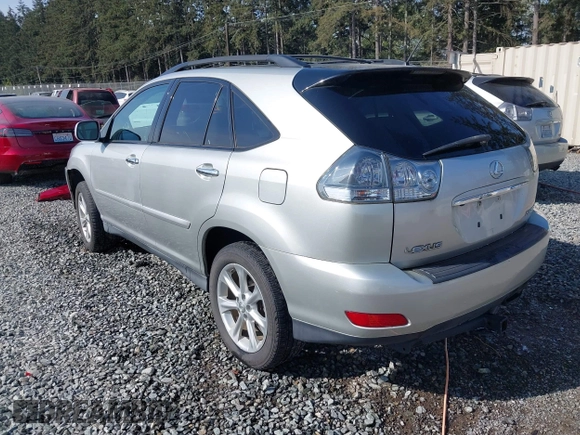 2008 Lexus RX with VIN 2T2HK31U38C069679, listed as a IAAI auction lot 42119684 with 134,196 mi miles. Bid and sale history available at carsss.com. Image 3.