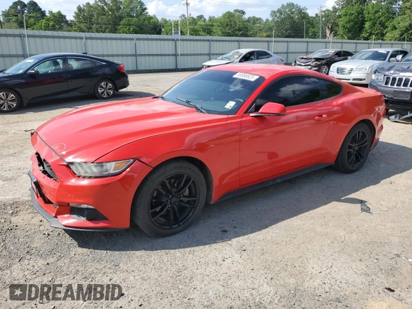 2016 Ford Mustang EcoBoost with VIN 1FA6P8TH7G5243748, listed as a Copart auction lot 58066825 with 117,262 mi miles and Salvage title. Bid and sale history available at DreamBid. Image 1.