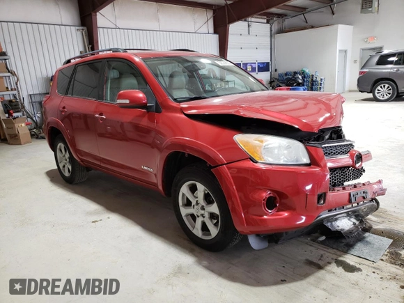2011 Toyota RAV4 Ltd with VIN 2T3DK4DV0BW042112, listed as a Copart auction lot 50539635 with 129,148 mi miles and Salvage Title. Bid and sale history available at carsss.com. Image 4.