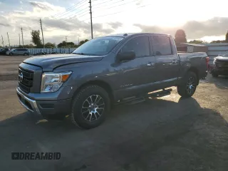 2021 Nissan Titan SV with VIN 1N6AA1EF2MN509484, listed as a Copart auction lot 86120854 with 33,195 mi miles and Non Repairable. Bid and sale history available at DreamBid. Image 1.
