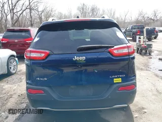 2018 Jeep Cherokee Limited with VIN 1C4PJMDB5JD562002, listed as a IAAI auction lot 41806090 with 116,706 mi miles. Bid and sale history available at carsss.com. Image 17.