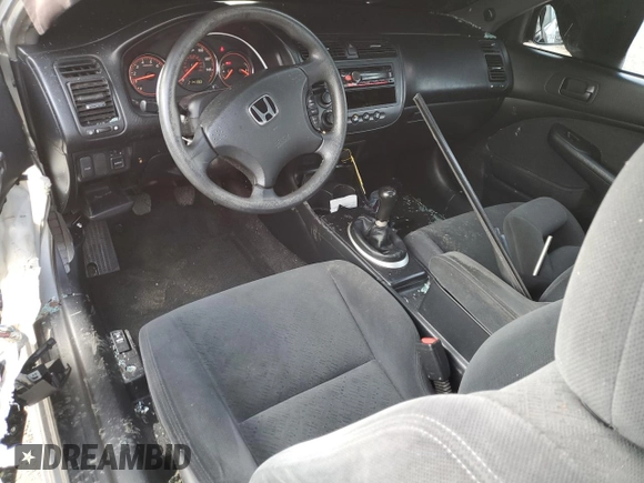 2003 Honda Civic LX with VIN 1HGEM21503L068299, listed as a Copart auction lot 85111194 with 214,133 mi miles and Salvage Title. Bid and sale history available at DreamBid. Image 8.