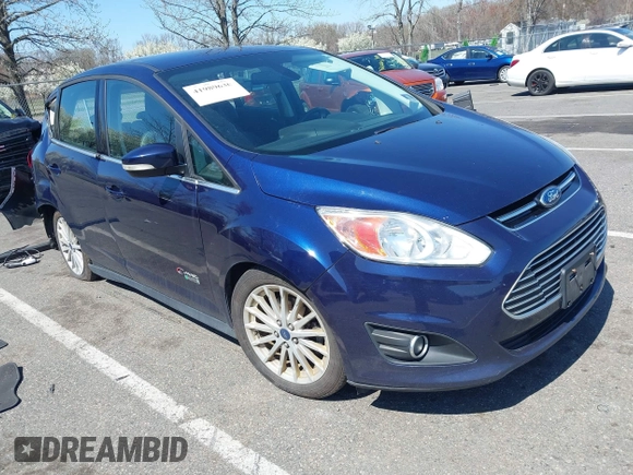 2016 Ford C-Max Energi SEL with VIN 1FADP5CU9GL102758, listed as a IAAI auction lot 41989630 with 103,410 mi miles. Bid and sale history available at carsss.com. Image 1.
