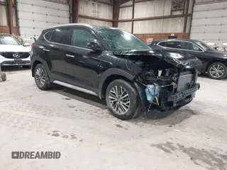2020 Hyundai Tucson Ultimate with VIN KM8J3CAL2LU188647, listed as a IAAI auction lot 42166531 with 24,521 mi miles and . Bid and sale history available at DreamBid. Image 1.