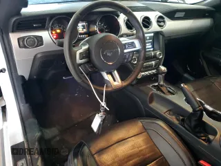2015 Ford Mustang EcoBoost Premium with VIN 1FATP8UH8F5405323, listed as a Copart auction lot 54180385 with 125,609 mi miles and Salvage title. Bid and sale history available at DreamBid. Image 8.