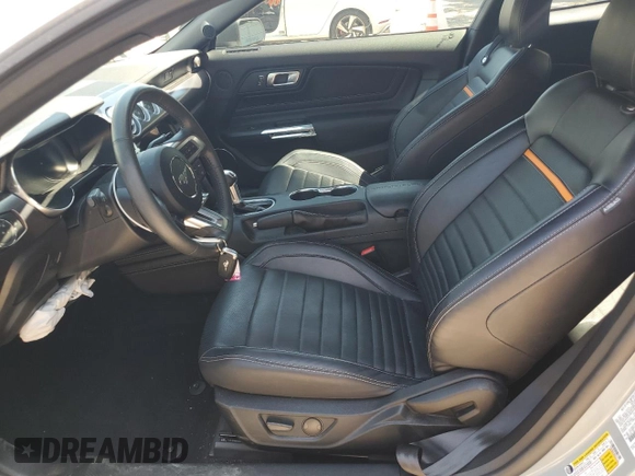 2021 Ford Mustang Mach 1 with VIN 1FA6P8R04M5551165, listed as a Copart auction lot 59977295 with 11,739 mi miles and Salvage title. Bid and sale history available at DreamBid. Image 7.