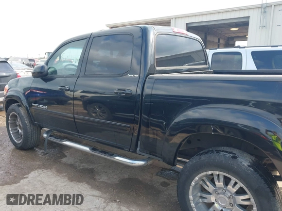 2006 Toyota Tundra Limited with VIN 5TBDT481X6S550947, listed as a IAAI auction lot 42063280 with 145,031 mi miles and . Bid and sale history available at DreamBid. Image 14.
