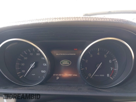 2014 Land Rover Range Rover Sport Supercharged with VIN SALWR2EF6EA310527, listed as a IAAI auction lot 41991026 with 113,587 mi miles and . Bid and sale history available at DreamBid. Image 7.